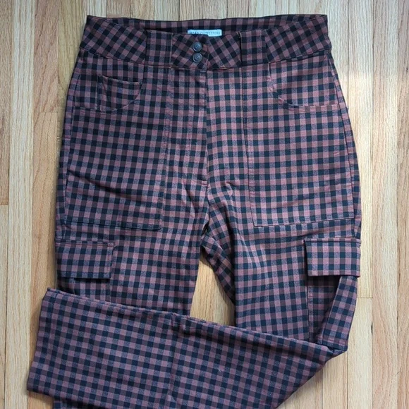 Urban Outfitters Checkered Tapered Pants - Picture 4 of 7